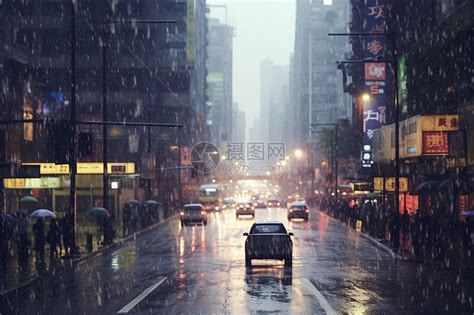 下雨天照片|下雨图片